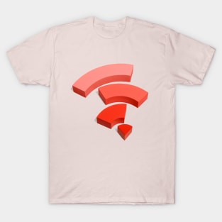 Wi-Fi Broken Signal T-Shirt